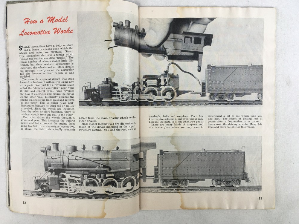 INTRODUCTION to SCALE MODEL RAILROADING TRAIN Westcott 3rd Printing 1955 BOOK