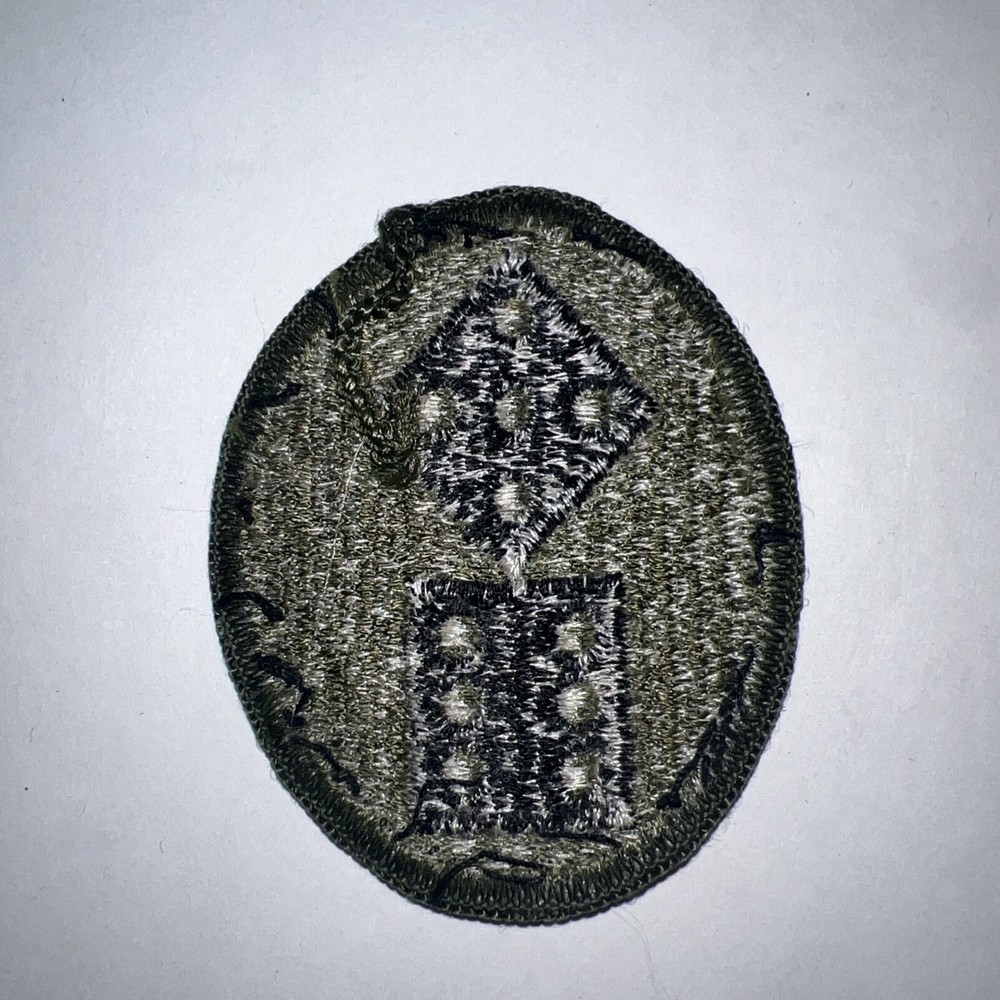 US ARMY WWII XI 9th CORPS Olive/Drab Patch