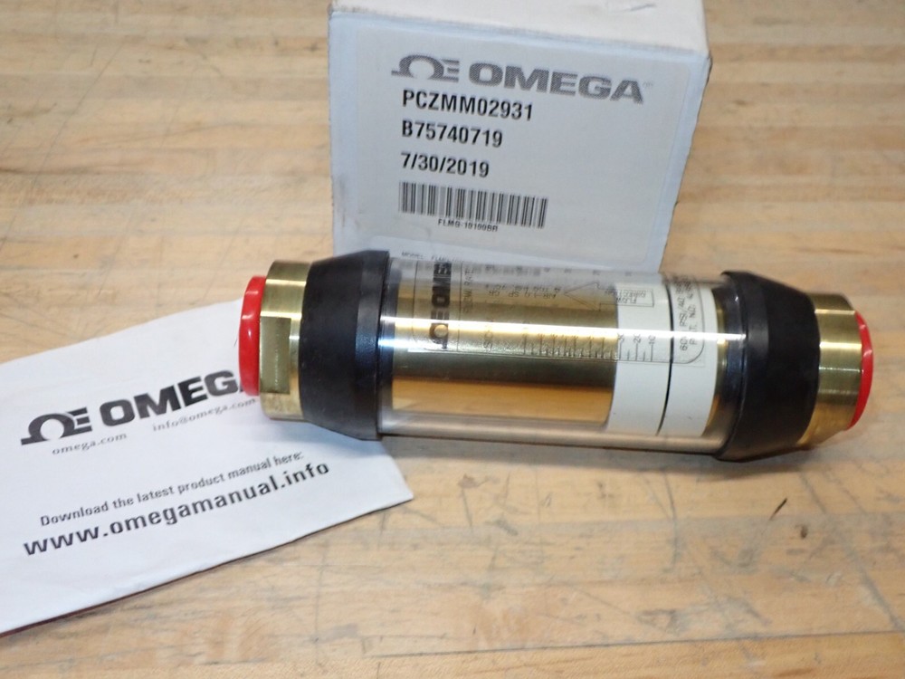 FLMG-10100BR OMEGA VARIABLE FLOW METER NEW