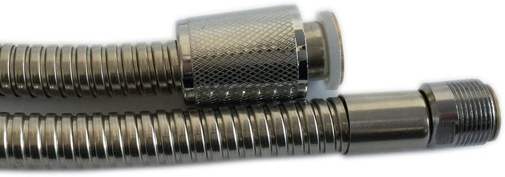Kitchen Pull down Sink Faucet Spray Head Hose Replacement Part - Stainless Steel