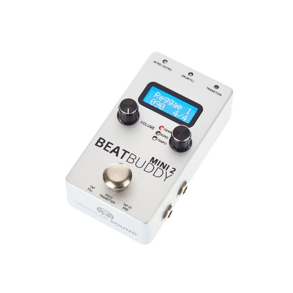 SINGULAR SOUND BEATBUDDY MINI 2 BUNDLE Drum and Footswitch+ Floor Pedal System