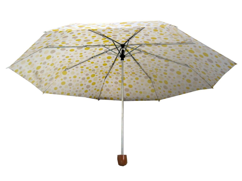 3pc BUNDLE Compact Folding, Small folding umbrella, Polka dot umbrella
