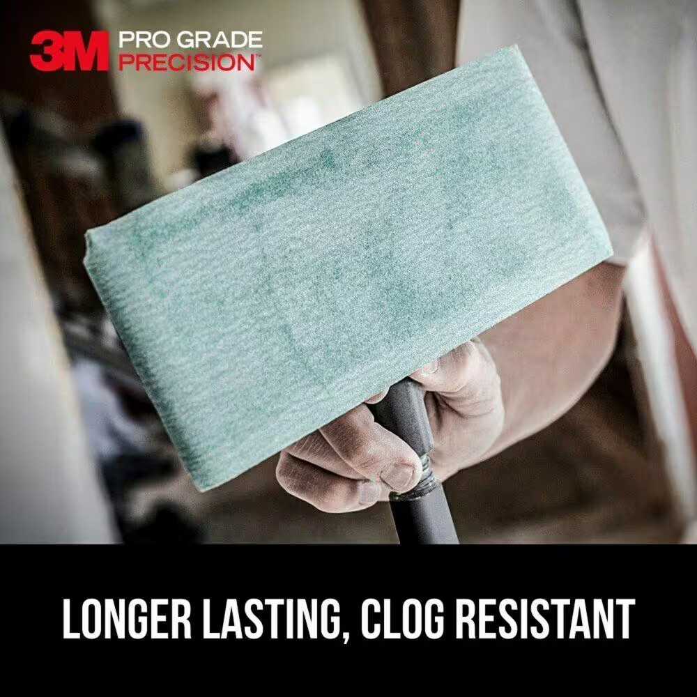 Pro Grade Precision 120 Grit Drywall Plaster Sanding Sheets (12-Pack)