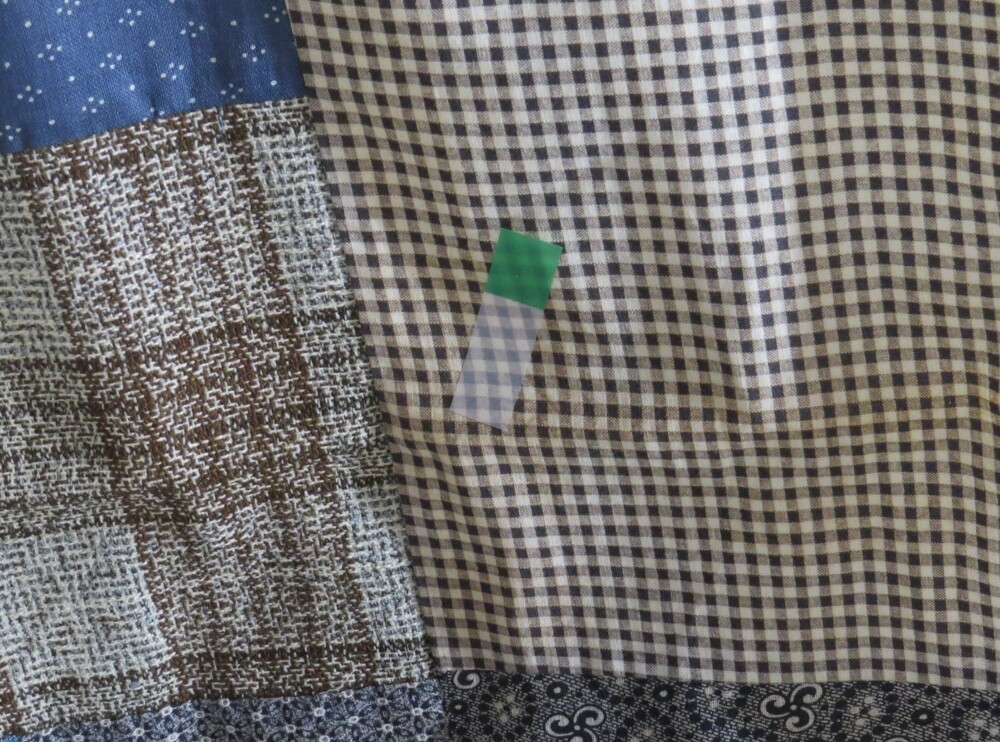 Vntg Quilt Top - Scrappy 9-Patch