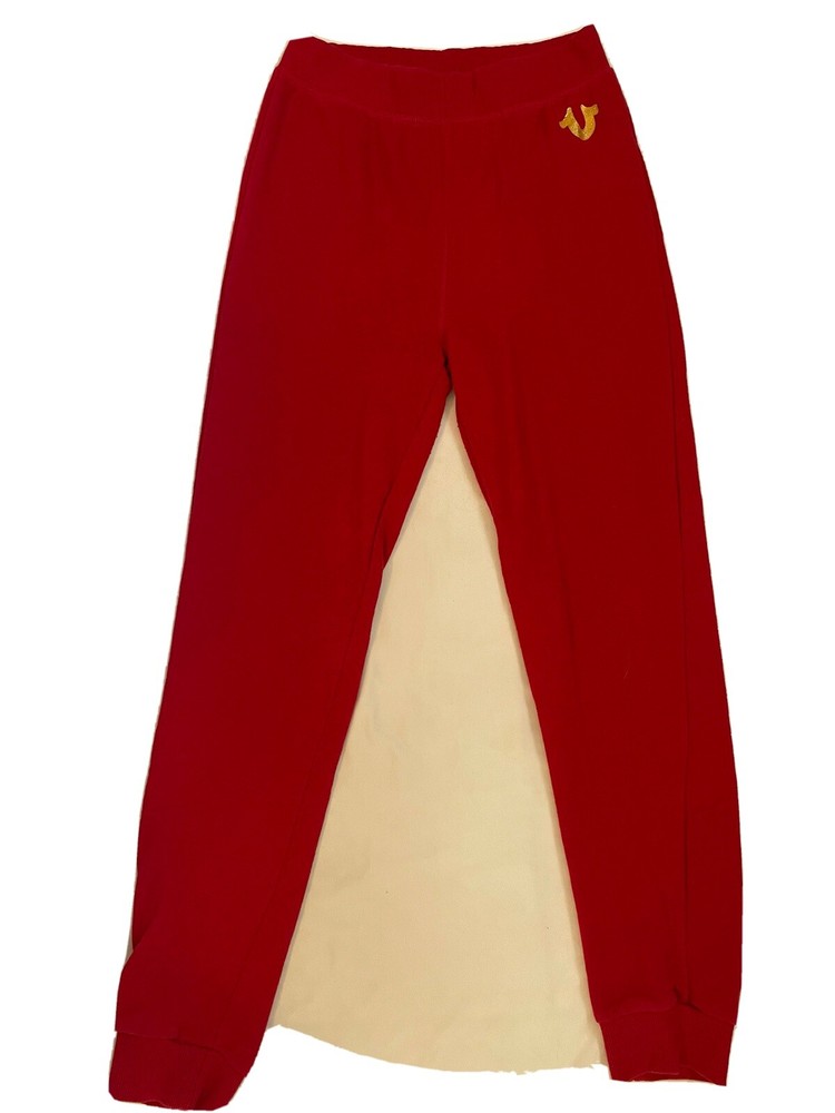 red true religion sweatpants
