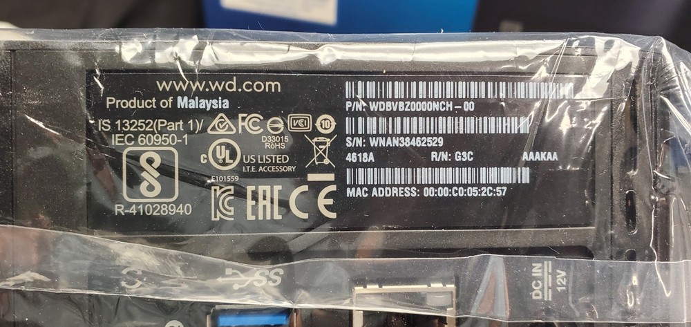 NAS Storage WD My Cloud EX2 Ultra Diskless