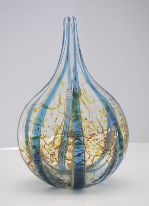 Vintage 1980’s Mdina Art Glass Lollipop Vase A