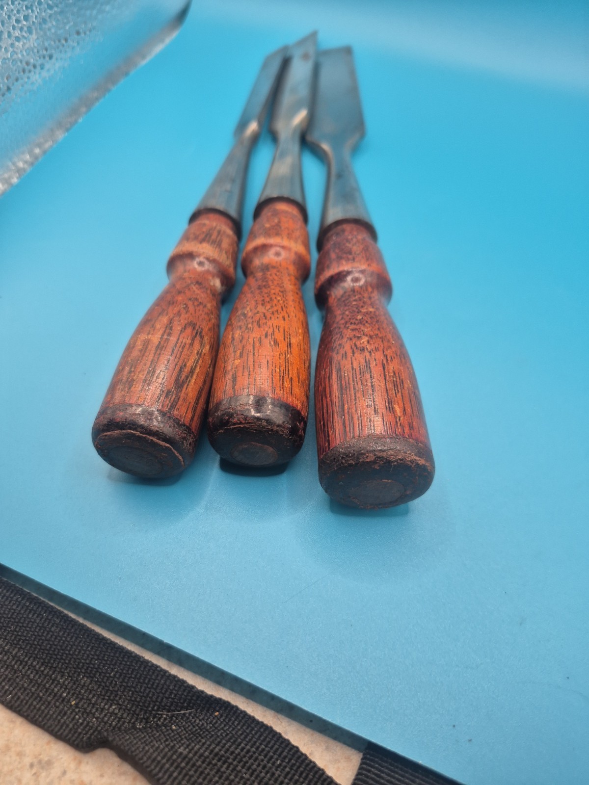 Vintage Stanley 750 Chisels , Set of 3