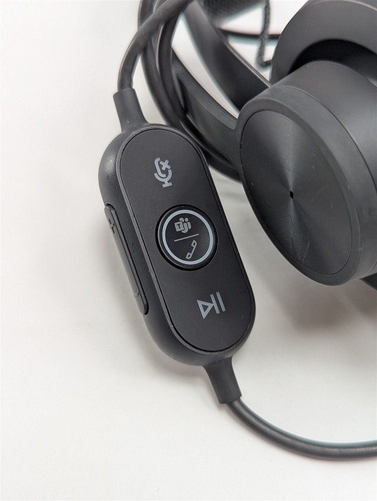 Logitech Zone Wired USB Headset Noise Cancelling Microphone USB-A Adapter