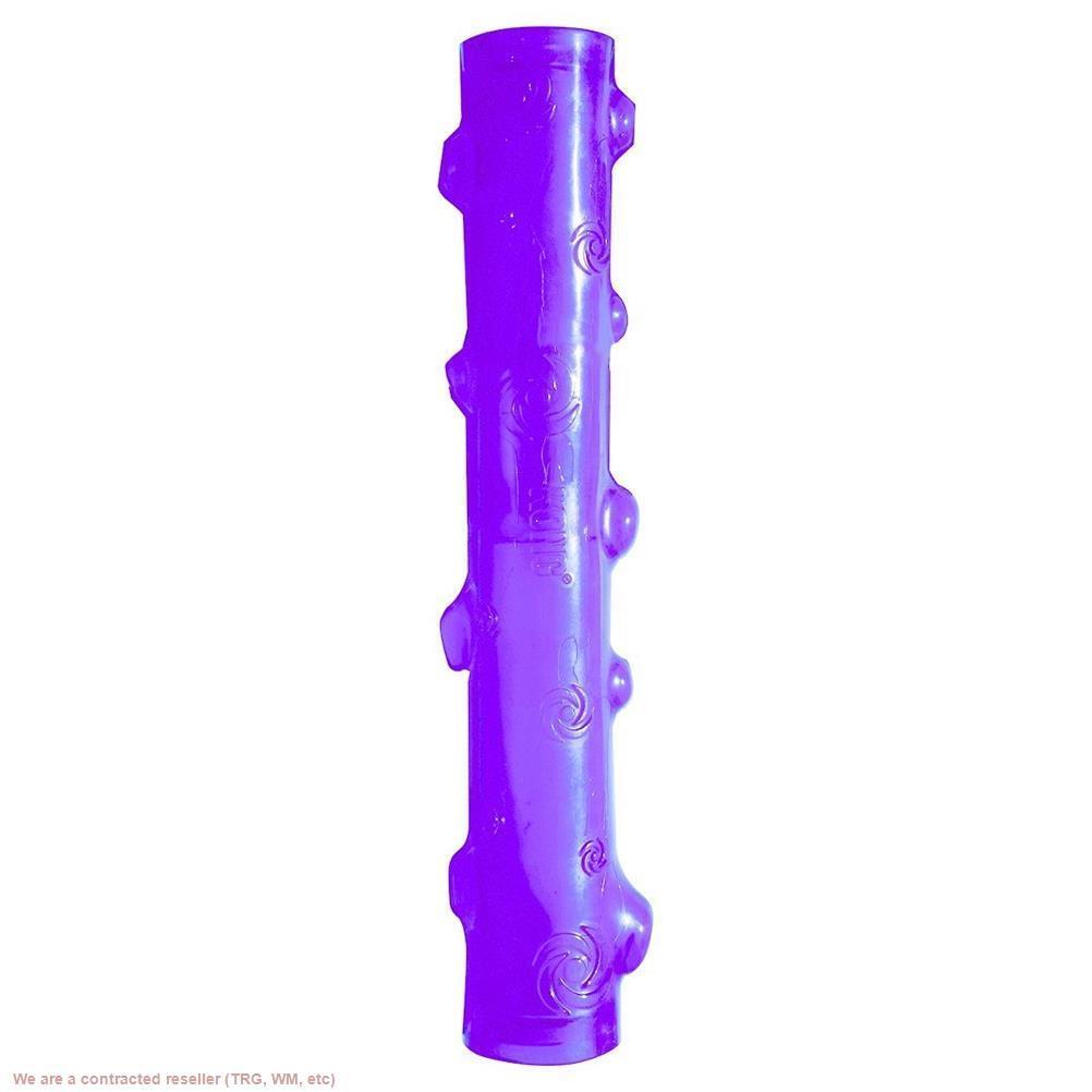 KONG Squeezz Stick Fetch Dog Toy - Purple - L *BRAND NEW*