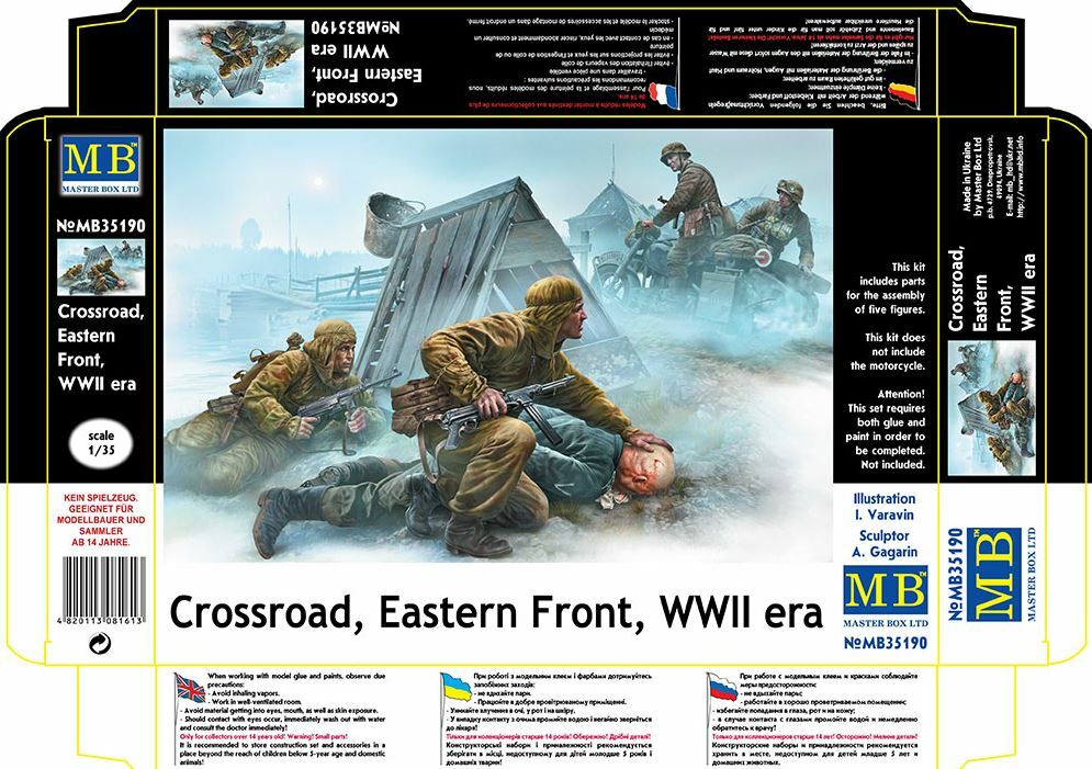 Master Box 35190 Crossroad, Eastern Front, WWII era 1/35 scale