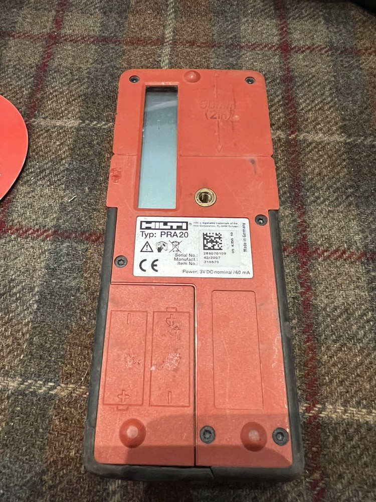 Hilti PR 20 Rotating Laser Level *NEEDS WORK*
