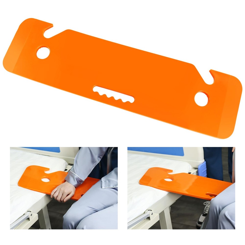 LOSCHEN Slide Transfer Board with Two Hand Cutouts, Seniors Transfer from Whe...