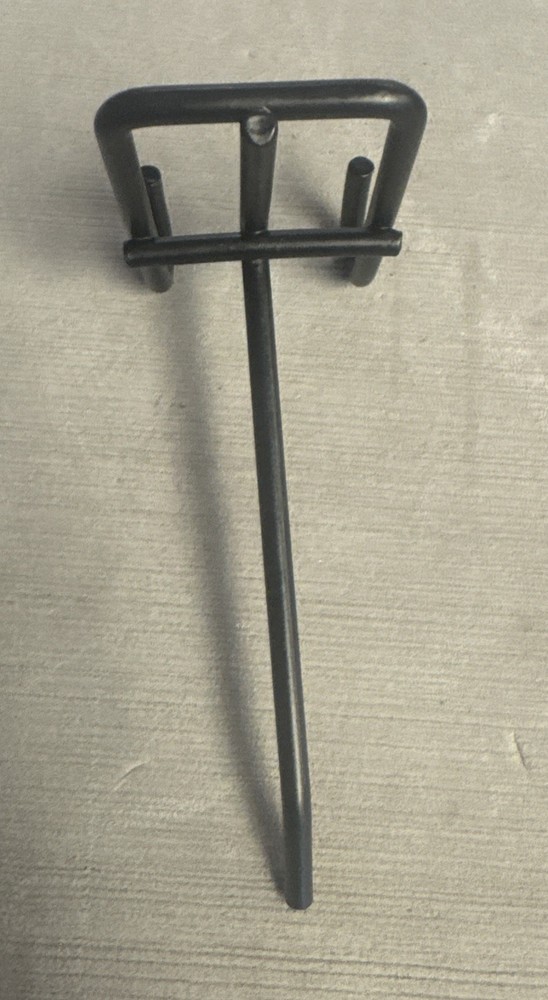 20PC HUHOLE Gridwall Hooks 4 Inch, Display Hook, Black