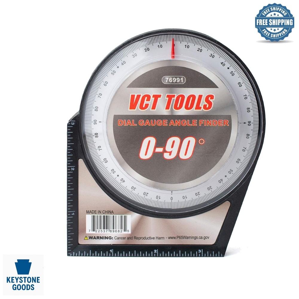 Magnetic Angle Finder & Protractor Gauge - Precise 0-90° Measurement