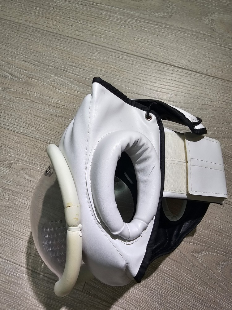 SMAI Head Guard PU PROSPEC Senior Size/ White/high density EVA padding