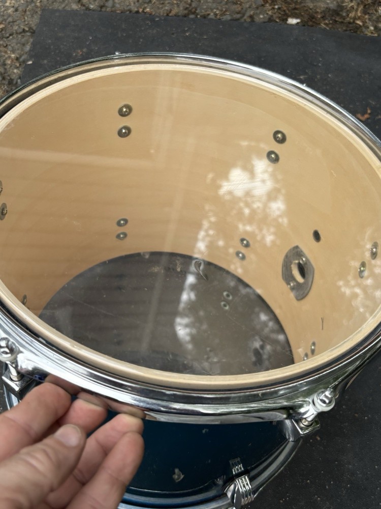 Ludwig Accent CS Combo Blue Drum 13” Tom Drum