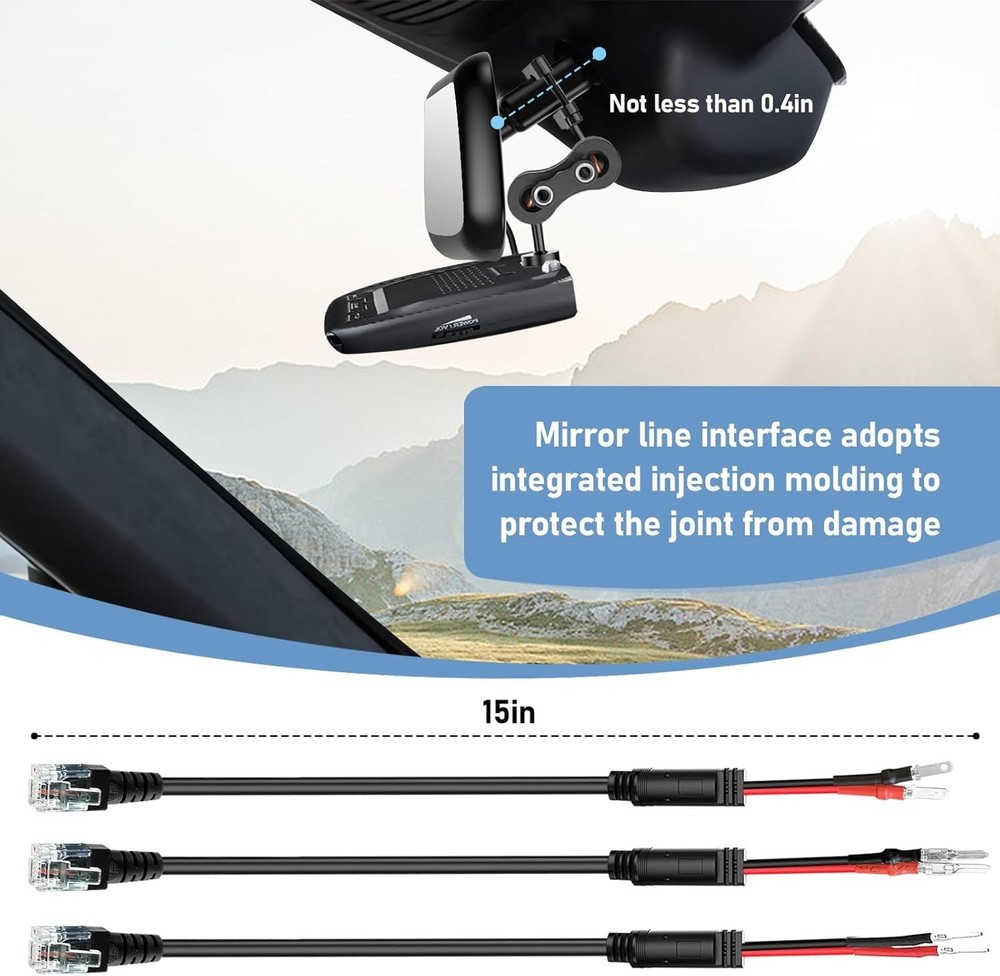 Uniden Radar Detector Mounting Solution=