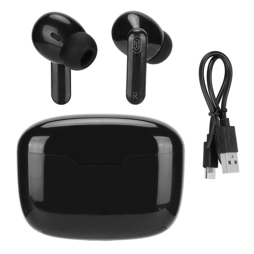 Bewinner Y113 Language Translator Earbuds, 144 144 Language, Dark black