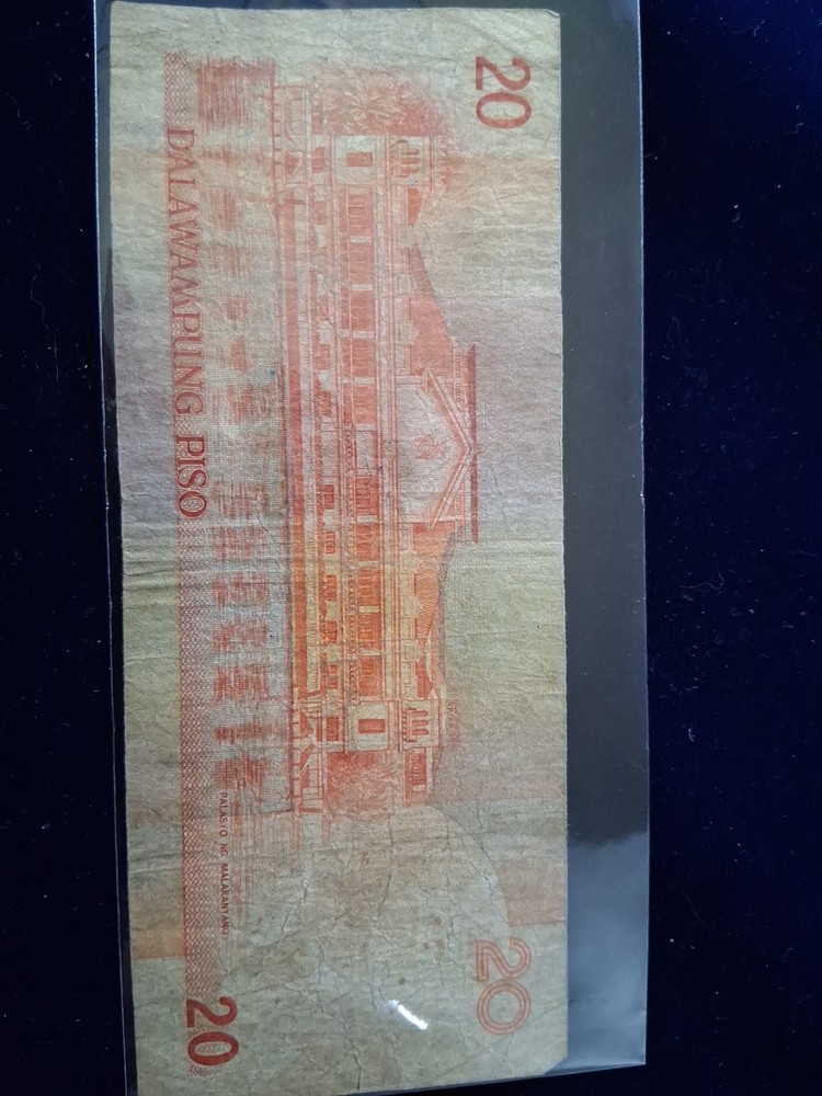 1935 PHILIPINAS BANKNOTE 20 PISO