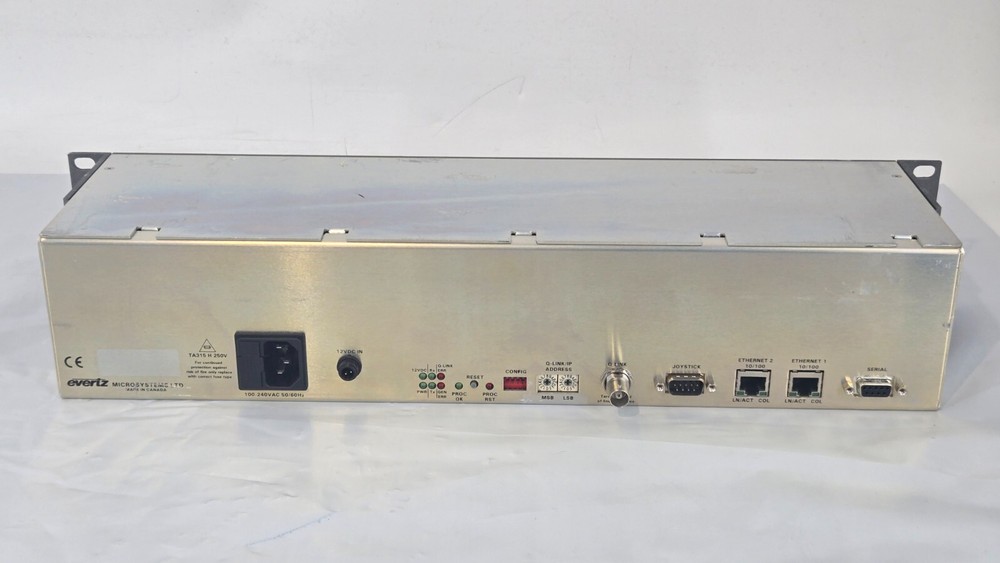 Evertz CP-2032E Intelligent Router Remote Panel, 2RU 32 buttons