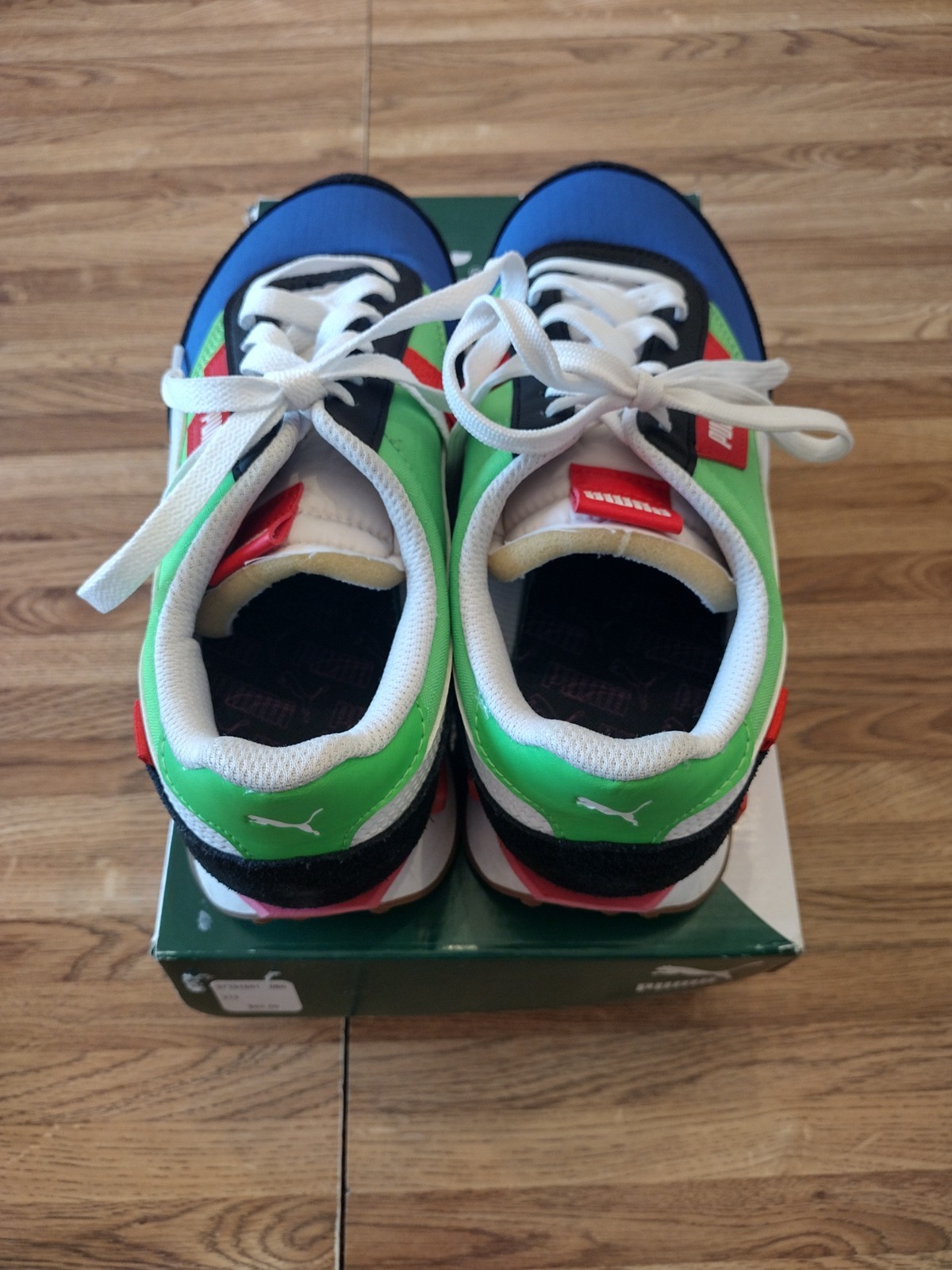 Puma 372916 01 Future Rider Stream on Jr. Size 6C Multicolored Sneakers