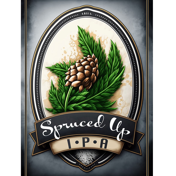 Label Peelers Spruced Up IPA Beer Kit - Extract