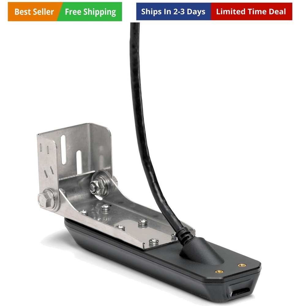 Transom Temperature Transducer for SOLIX with MEGA Side/Down Imaging+ and Dua...