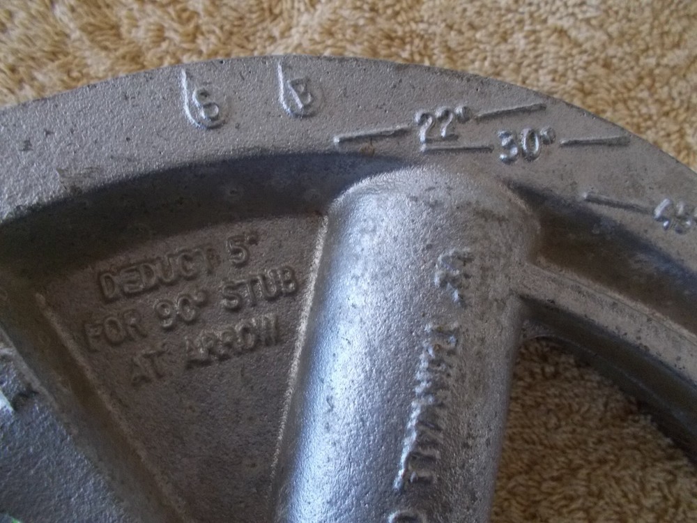 BLACKBURN ½” THINWALL PIPE TUBE CONDUIT BENDER