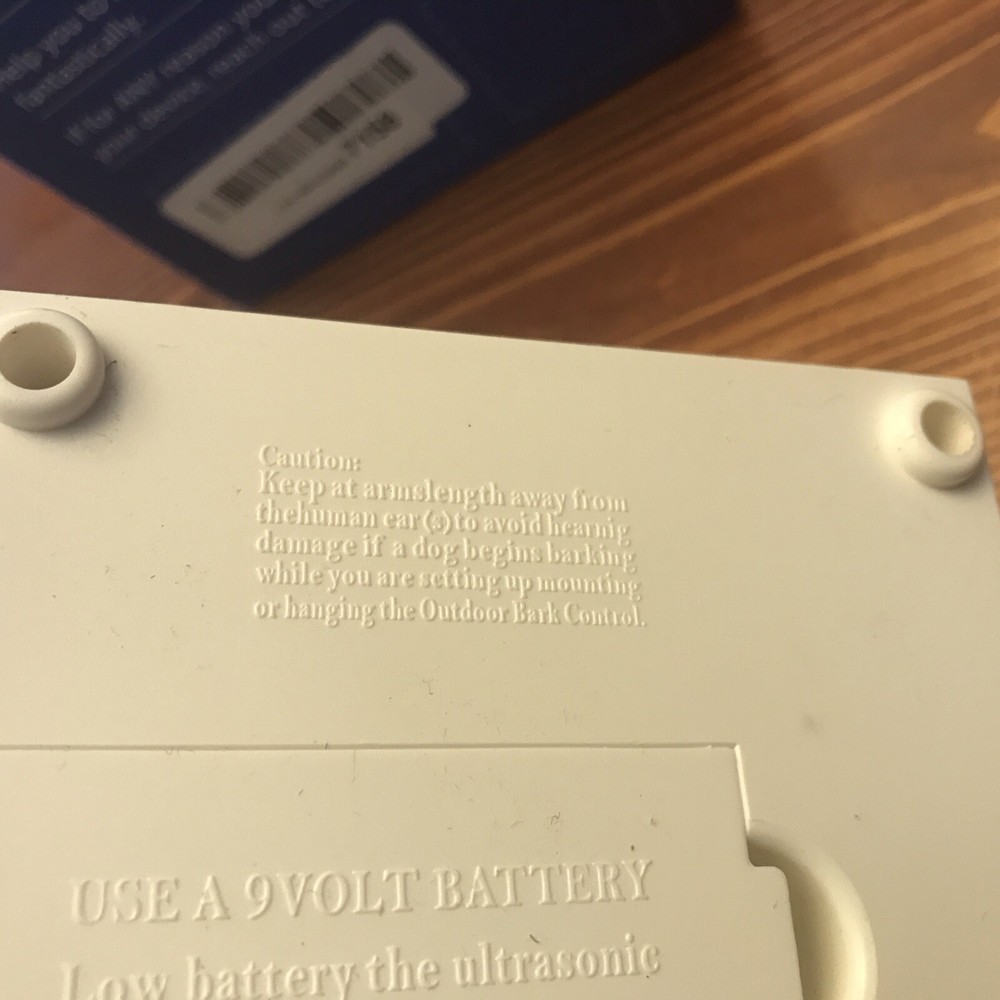 ULTRASONIC Bark Control Device W/hanging Strap