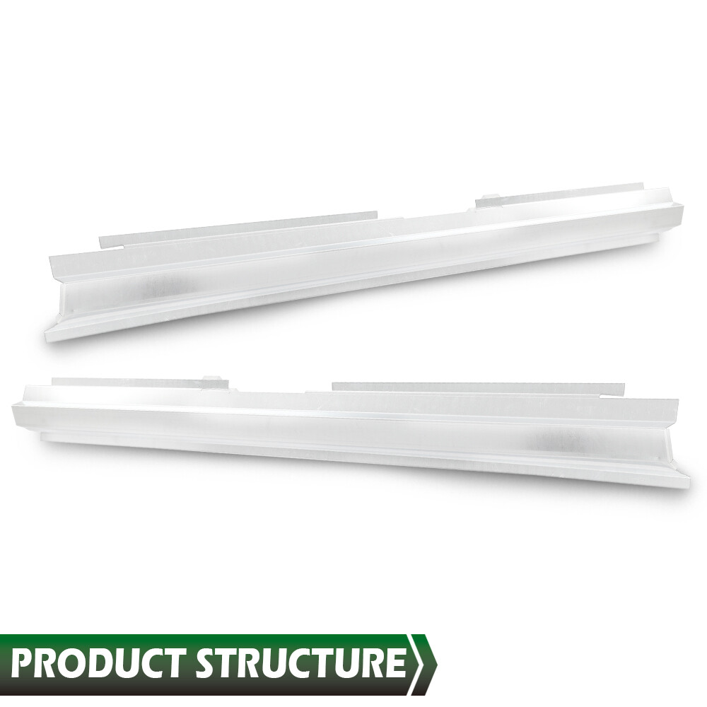 Slip-on Rocker Panel Left & Right Fit For 84-01 Jeep Cherokee Wagoneer 4-Door