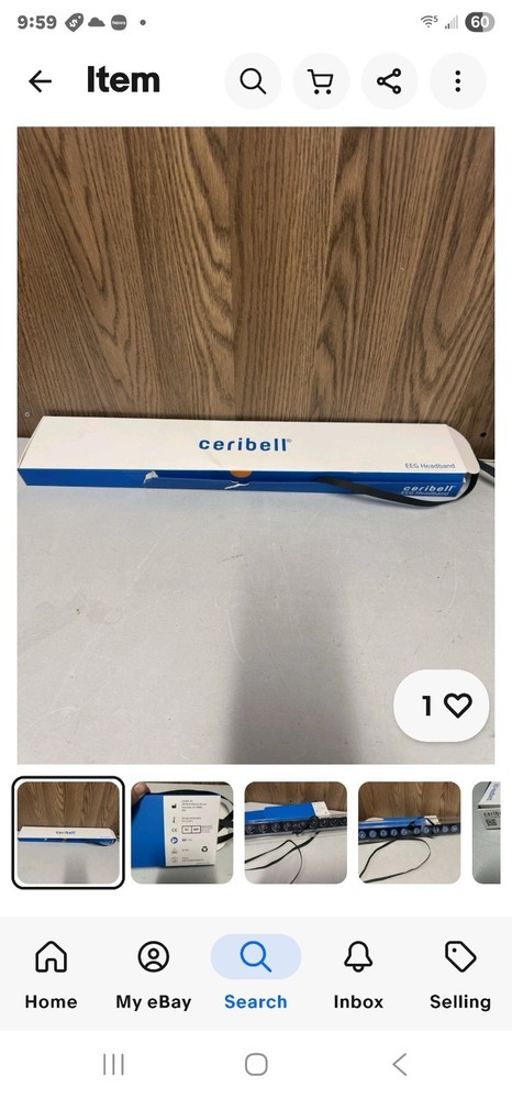 CERIBELL REF C151 EEG Headband, Small, C151. Exp 2025