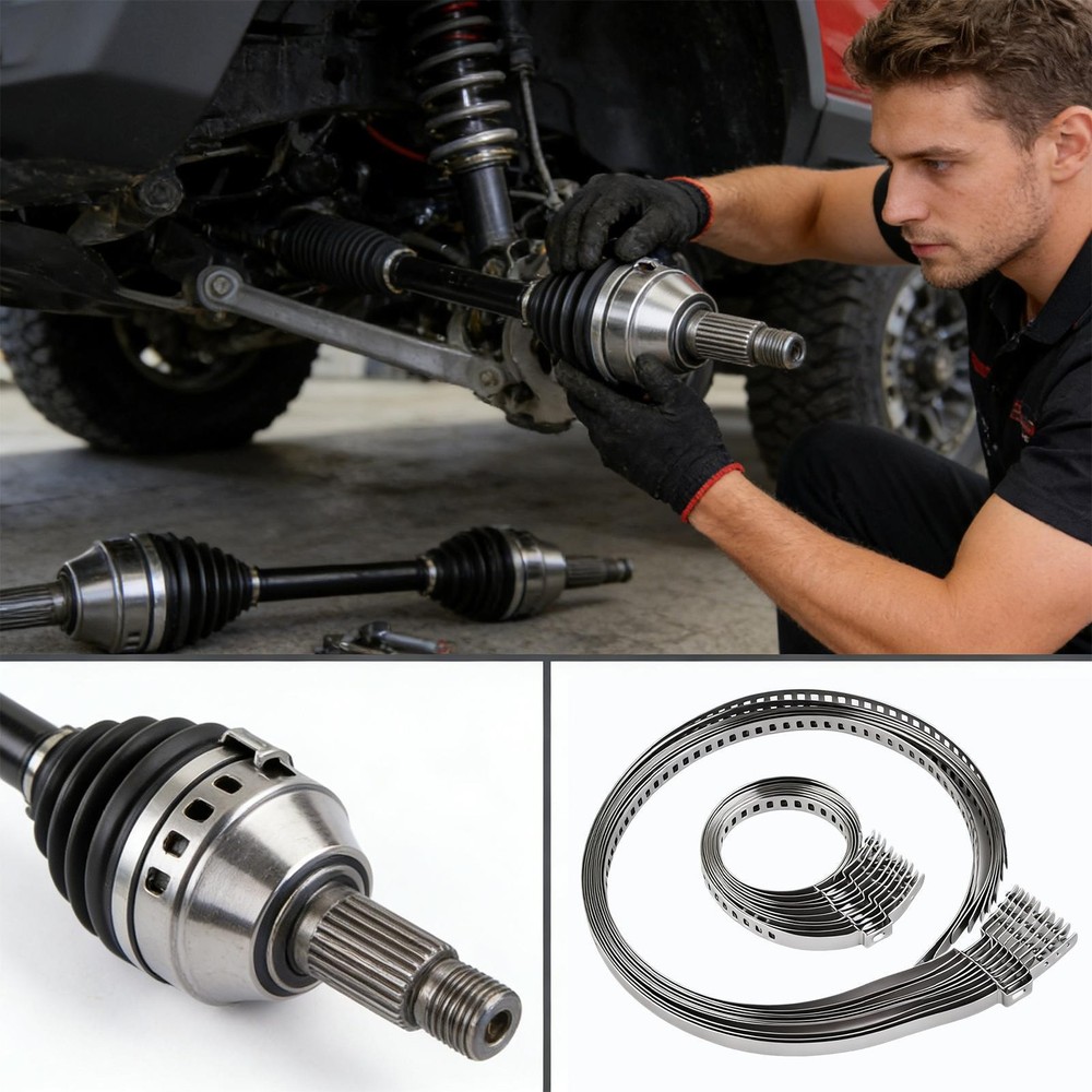 Axle Boot Clamp Tool 20-Piece Heavy Duty Universal Cv Joint Boot
