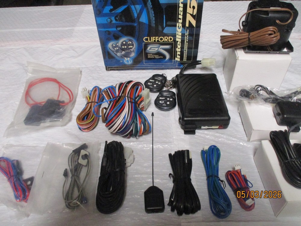 CLIFFORD INTELLIGUARD 750 G5 SECURITY SYSTEM