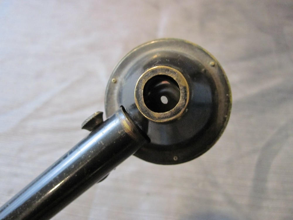 Vintage/Antique Mirrored Optometry Tool w battery Compartment & Extra Part