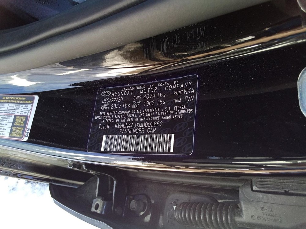 ELANTRA 2021 Camera/Projector 836933