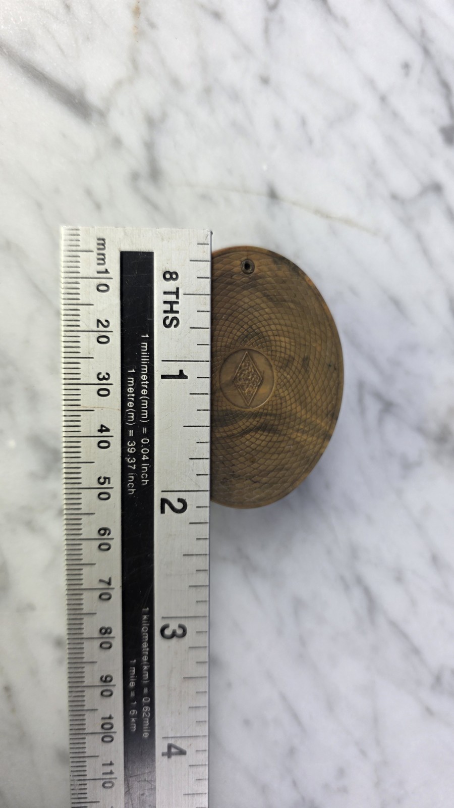 Vintage Atco Bakelight Double Pocket Magnifier