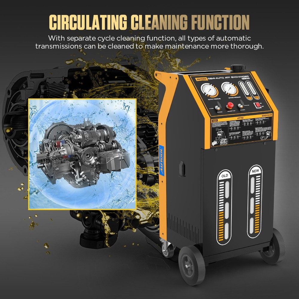 ATF Transmission Flush Cleaning Machine Automatic Transmission Fluid Exchanger