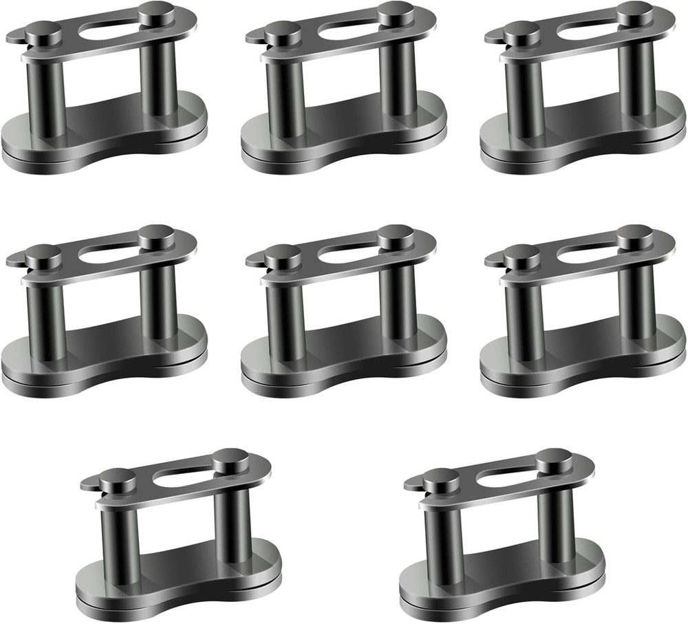 High-Quality 35 Chain Master Links - 8-Pack Easy Install for Mini Bikes & ATVs