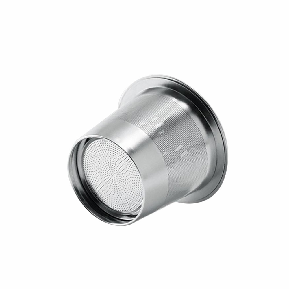 Silver Stainless Steel Capsule Filter Shell Accessory For Ninja Coffee Machine