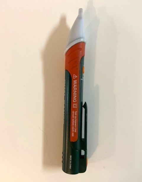 EXTECH DV25 Dual Range AC Electrical Voltage Detector Ticker Tool Flashlight DC