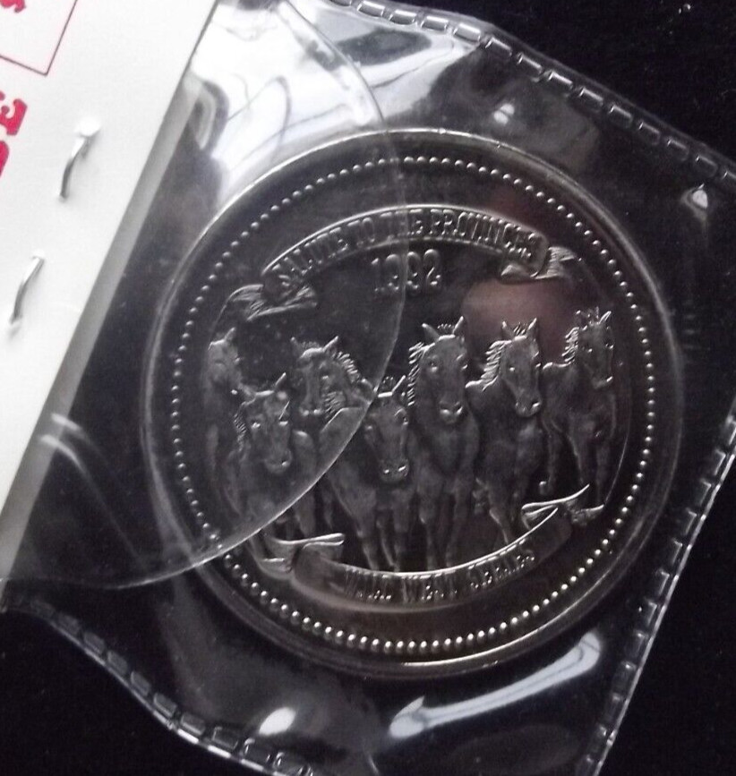 1992 CALGARY,ALBERTA TRADE DOLLAR ORIGINAL PACKAGING SEALED