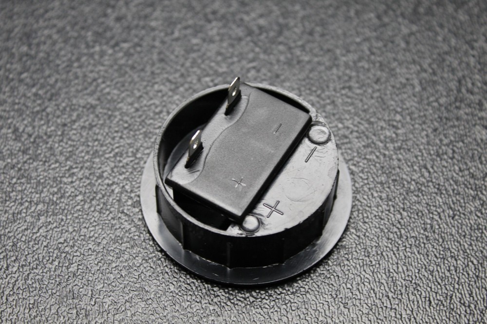 (1) CIRCLE SPEAKER JACK TERMINAL CUP COMPRESSION SUBWOOFER BOX SUB TCRC