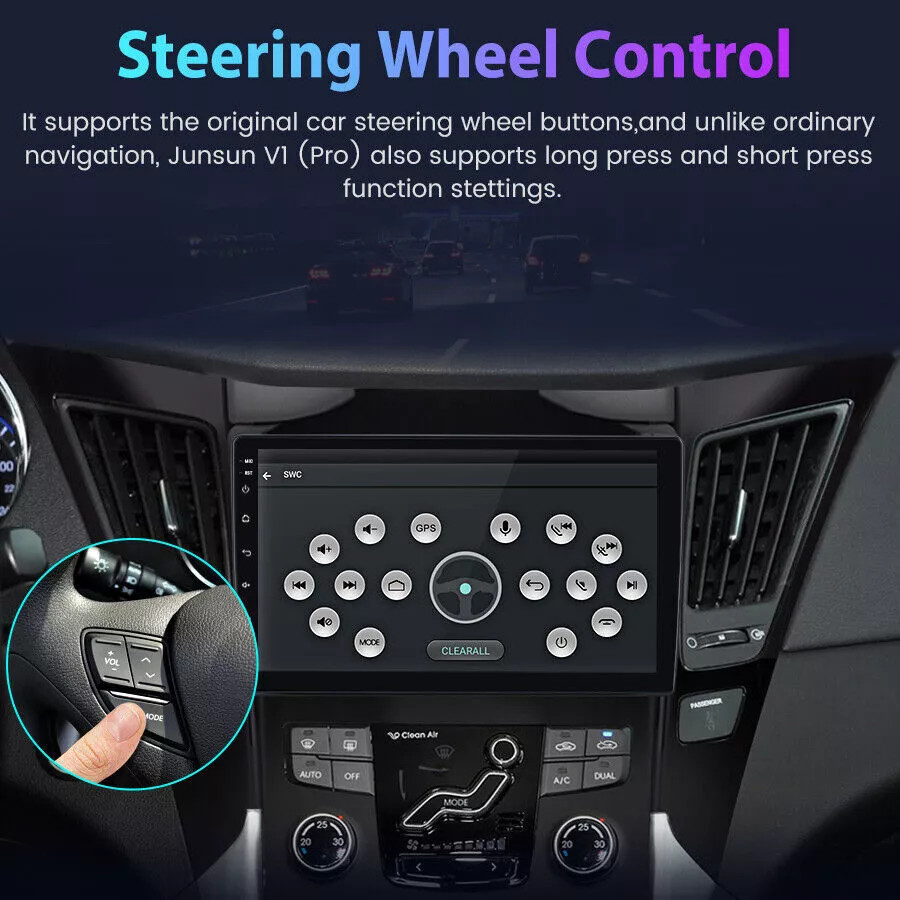 Android13 4+64GB Carplay Car Stereo Radio For Hyundai Sonata 2011-2015 GPS Navi