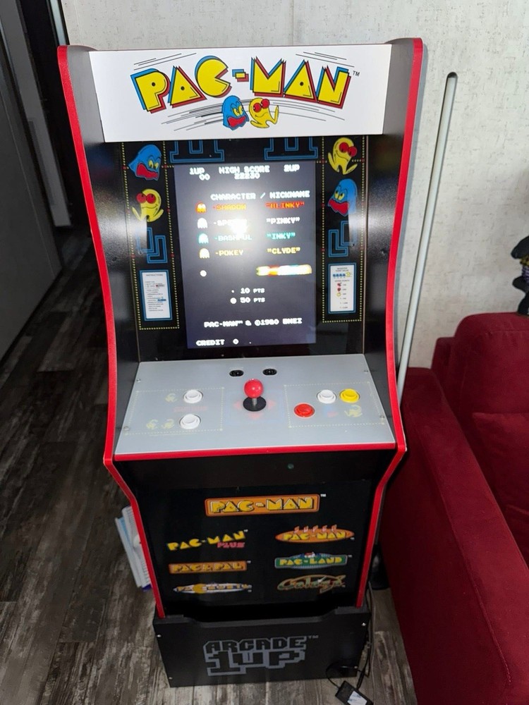 40th Anniversary pac-man machine (LIMITED EDITION)  NEW CONDITION W RISER