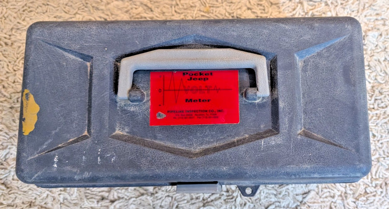 Spy Pipeline Inspection Company Pocket Jeepmeter Kilovolts Volt Meter PJM