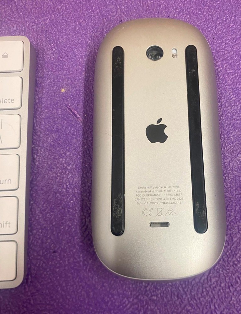 Apple A1644 Wireless Magic Keyboard 2 MLA22LL/A & A1657 Magic Mouse 2 MLA02LL/A