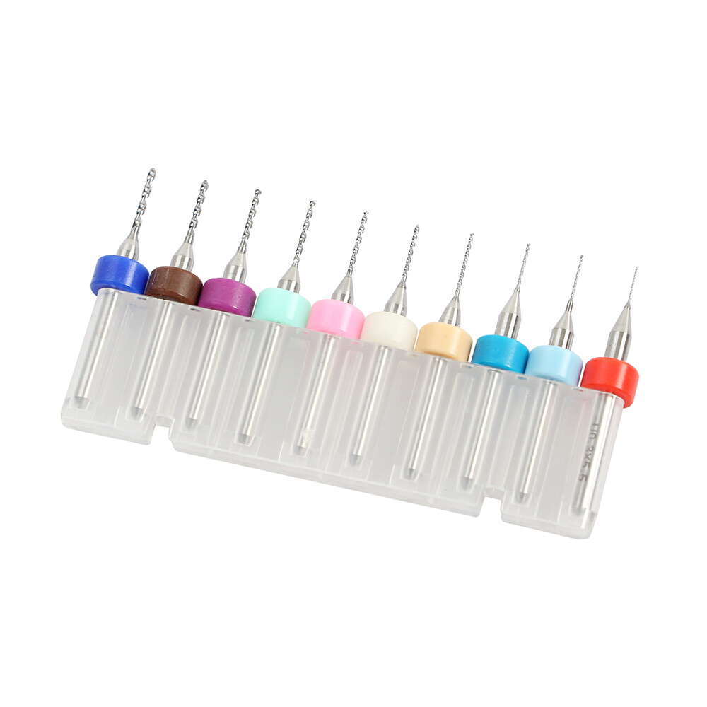 59 Pcs Precision Pin Vise Tools Mini Micro Hand Twist Drill Bits Set Rotary Kit
