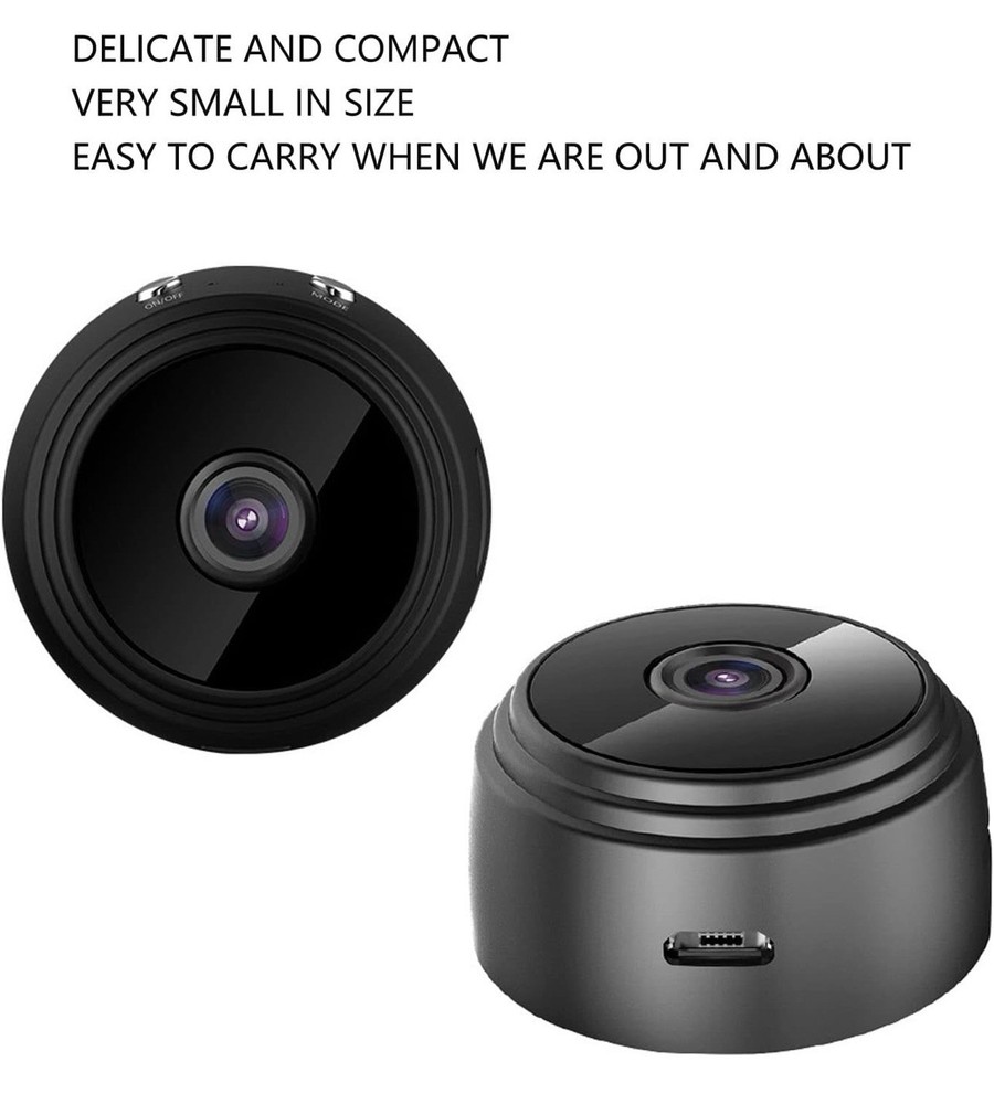 Mini Security Camera 1080P Wireless With Night Vision