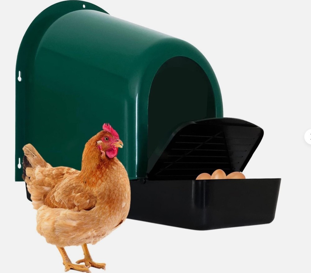 5 Pack Nesting Boxes Chicken Coop Chicken Nesting Box Laying Eggs Roll Away